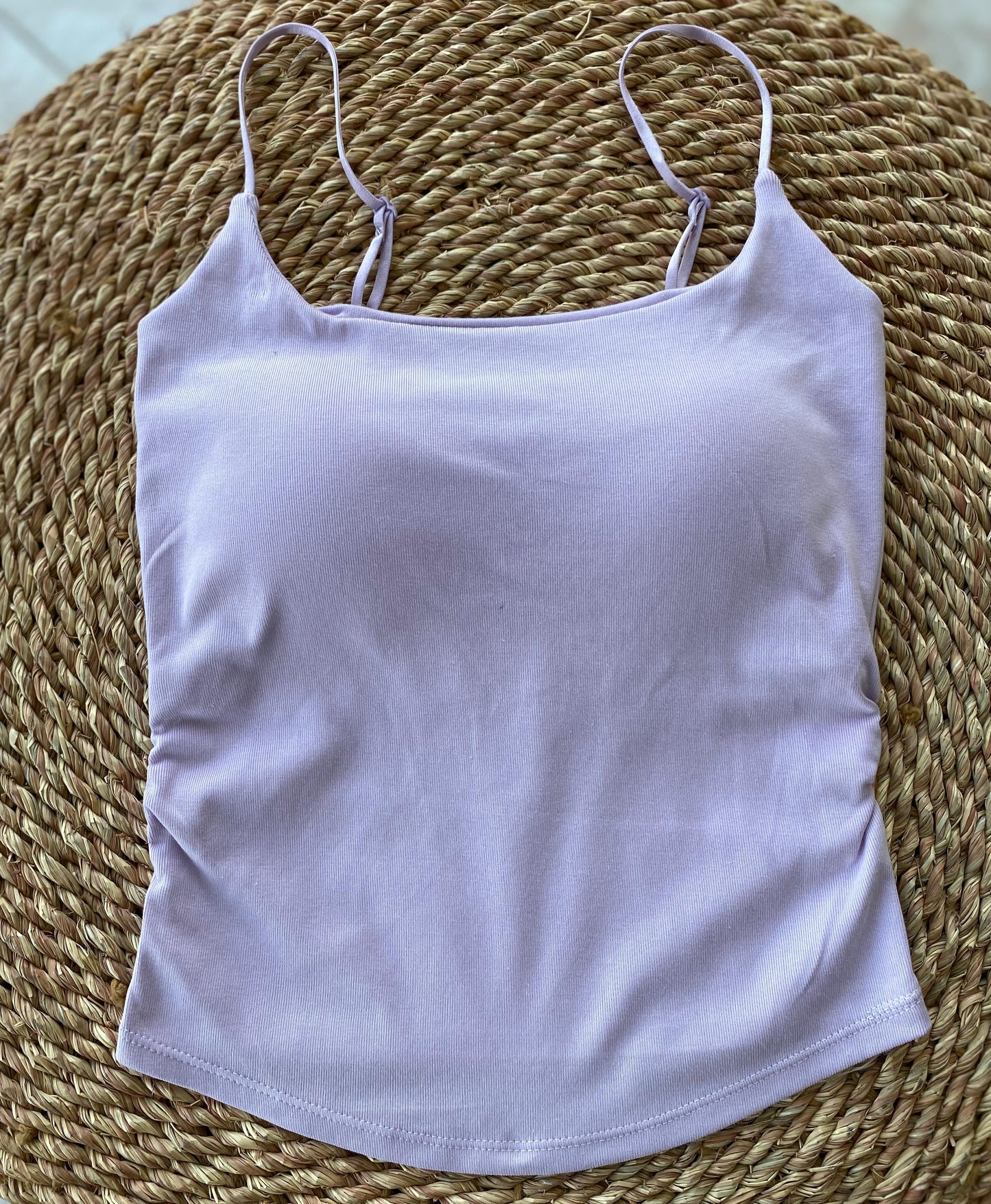 CAMIS TANKS TOPS-LILAC