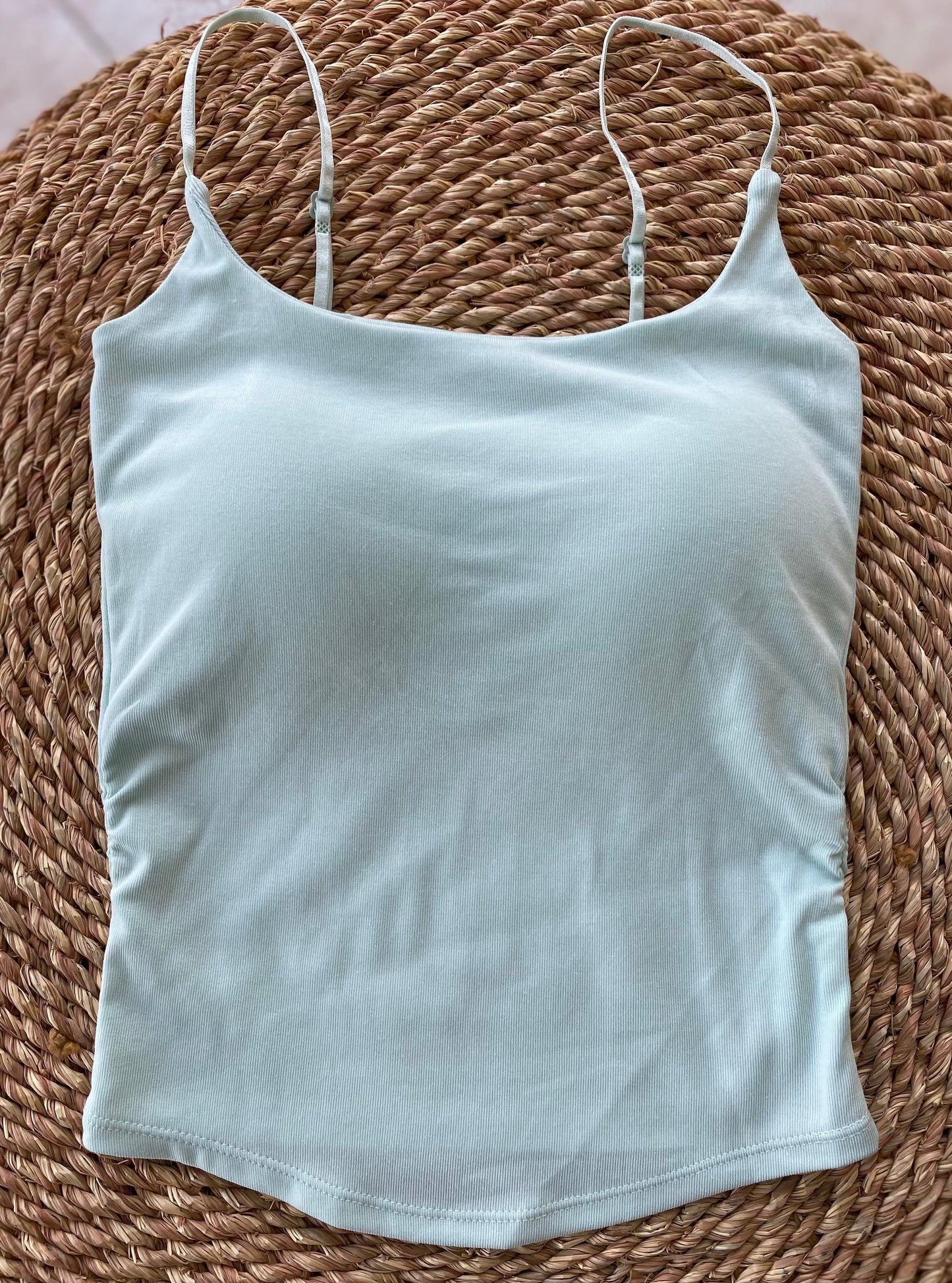 CAMIS TANKS TOPS-MINT GREEN