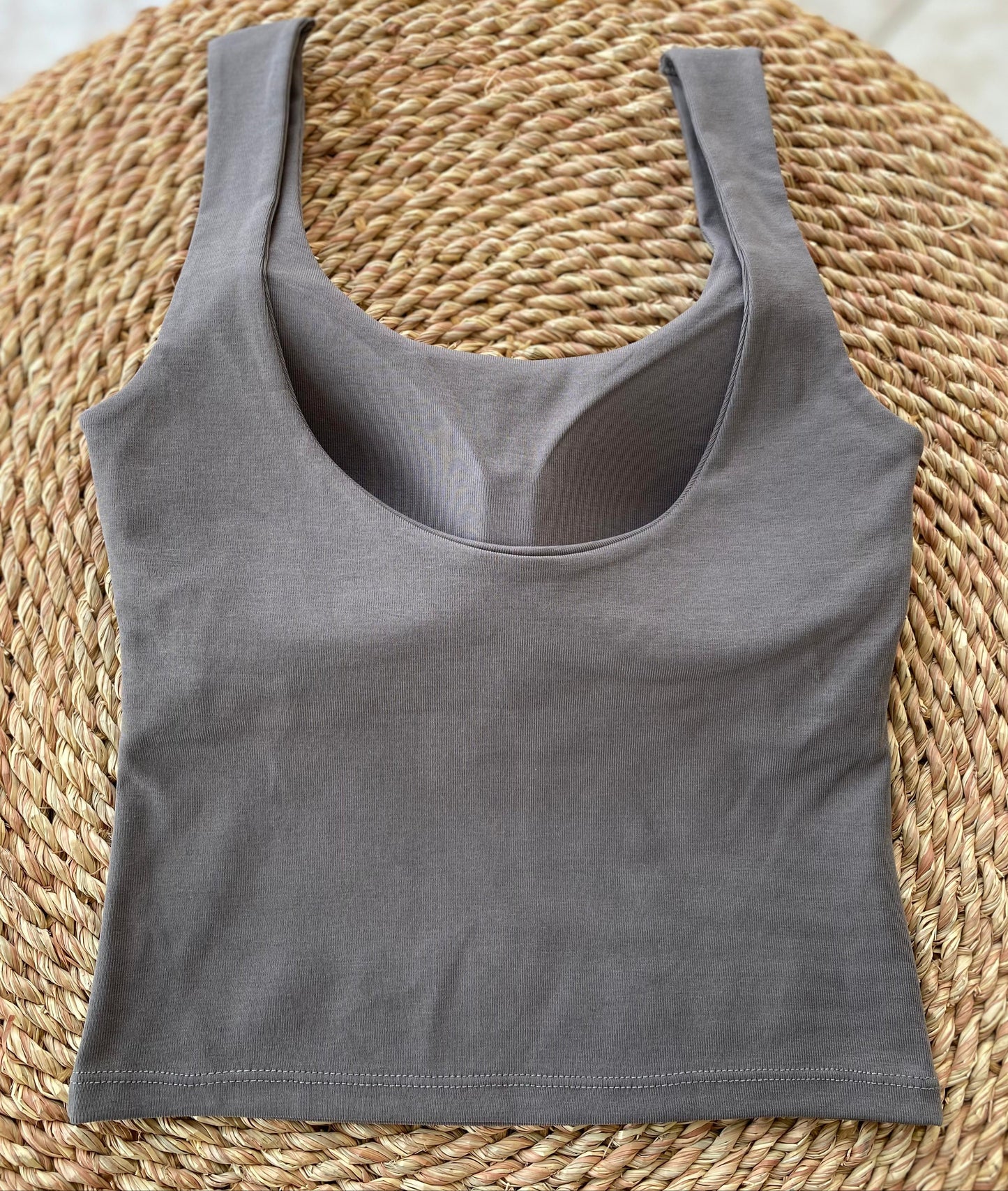 Comfortable Fit Tank Tops -GRAY